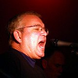 Tom Krebs on guitar and vocals