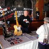 Tom has the main booth at the door ready to go.