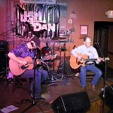 Joel Edison on guitar (right)