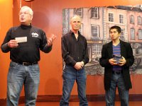 He was presented a check for $500.00 and an engraved crystal of remembrance.